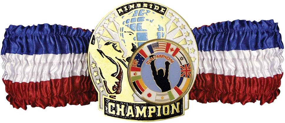 Ringside Economy Championship Belt, Multi, 80 lbs