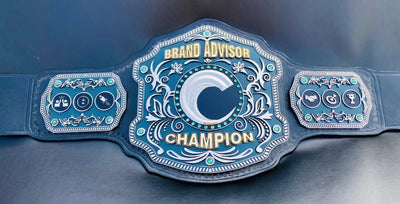 Brand Advisor Championship Title Belt