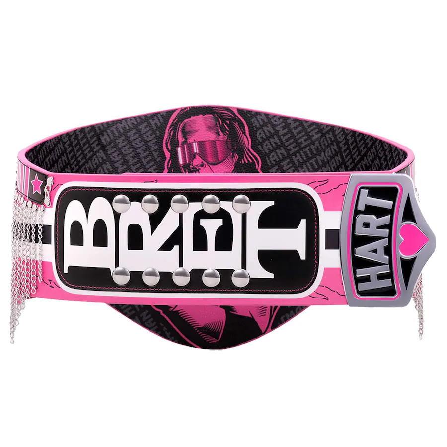 Bret Hart Legacy Championship Belt