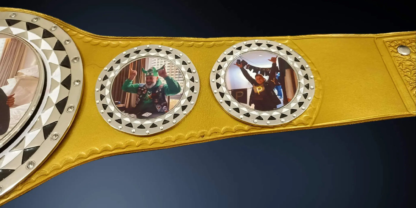 Custom Spinner Championship Belts