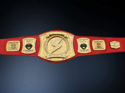 Custom Fancy Football Spinner Championship Belt