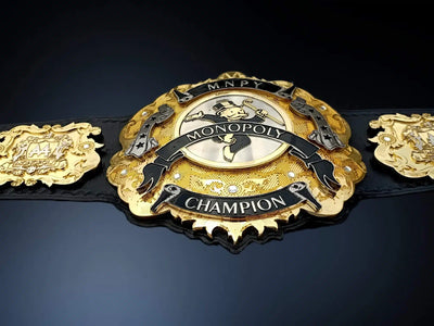 Custom Monopoly Championship Belt