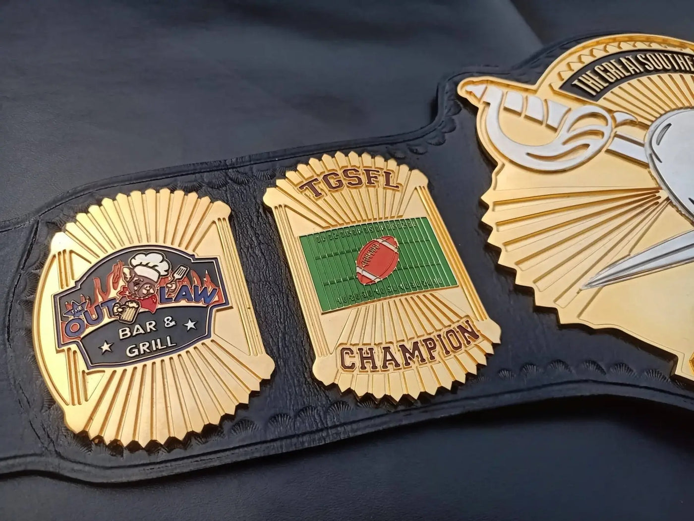 Custom TGSFL Championship Belt 