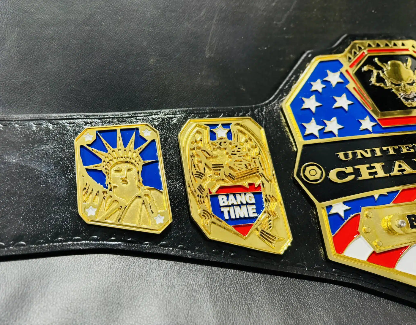 Customizable Bench Press United States Championship Belt