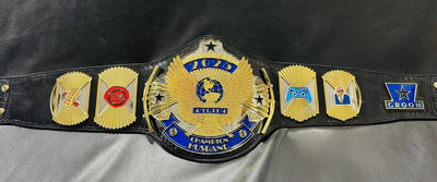 Customizable Bride & Groom Championship Belts