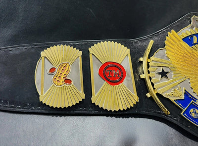 Customizable Bride & Groom Championship Belts