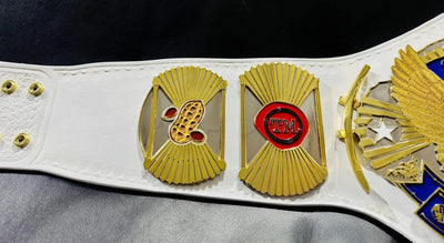 Customizable Bride & Groom Championship Belts