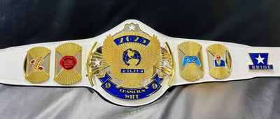 Customizable Bride & Groom Championship Belts