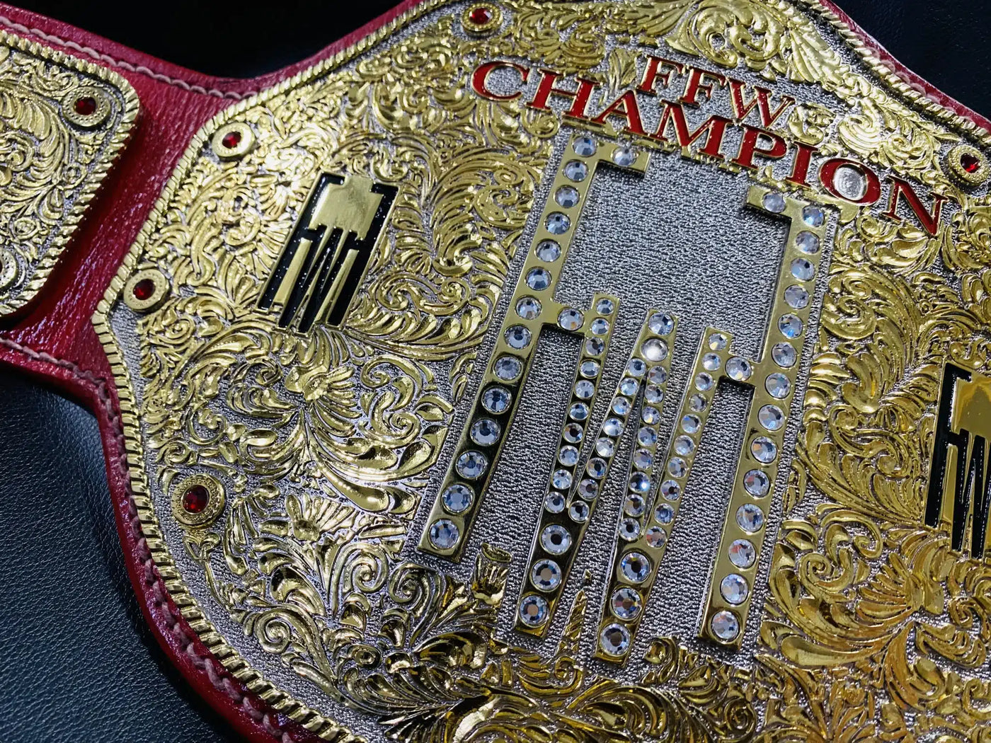 FFW Pro Wrestling Championship Belts Custom Replica Titles