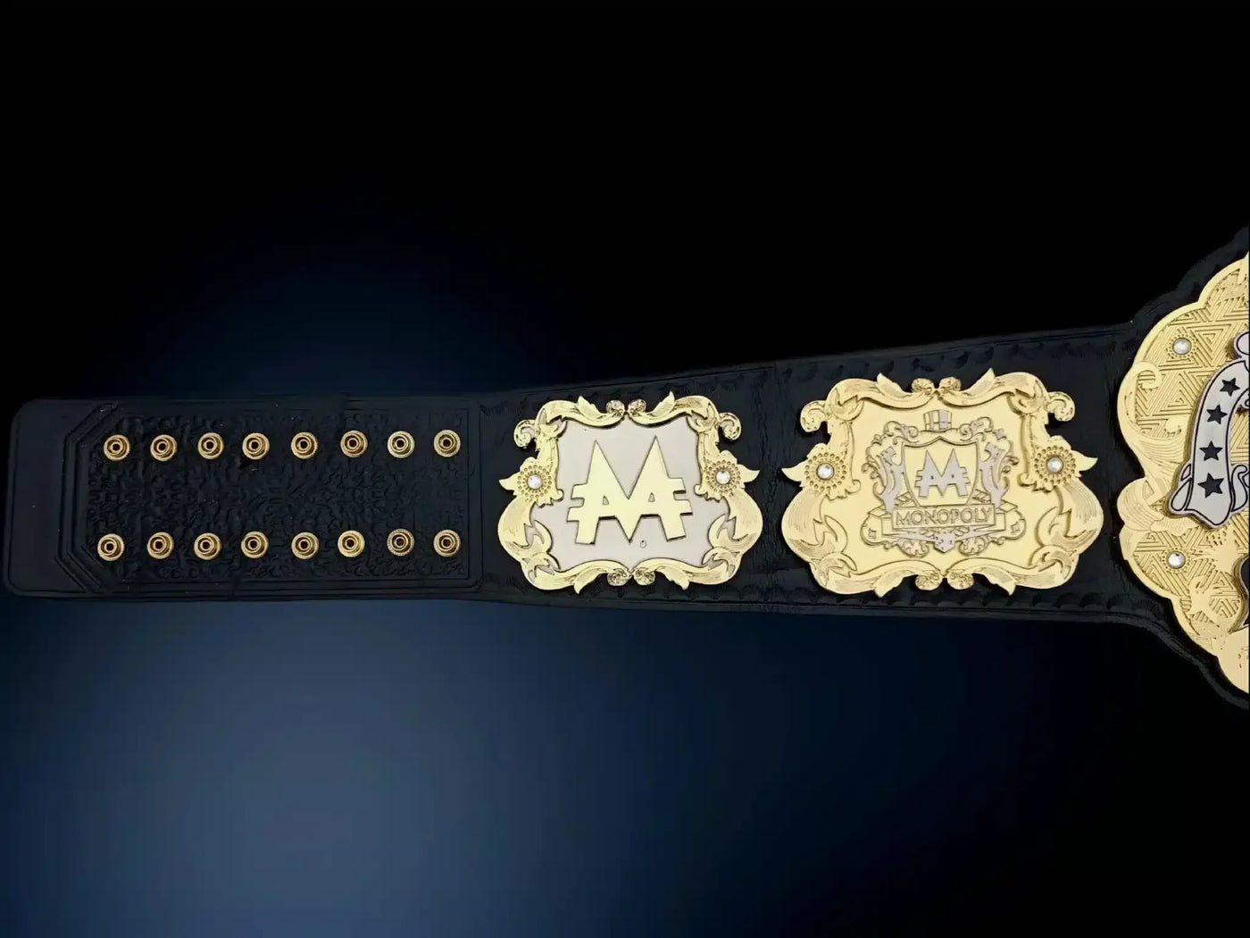 Custom Monopoly Championship Belt