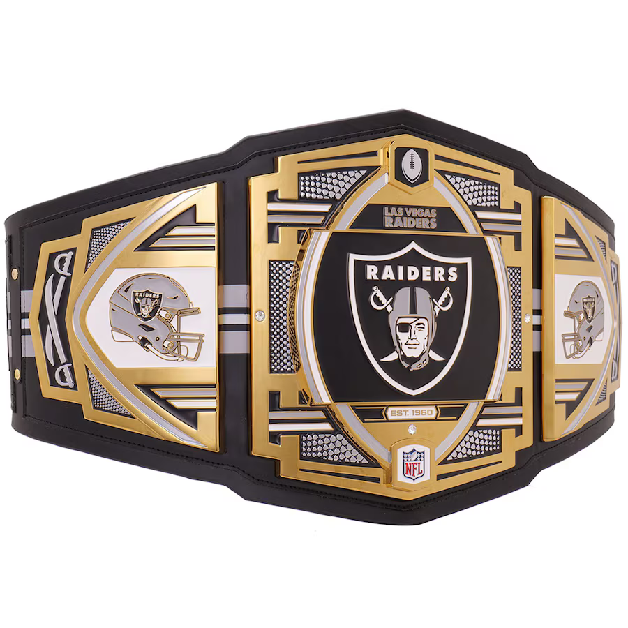 Las Vegas Raiders WWE Legacy Title Belt