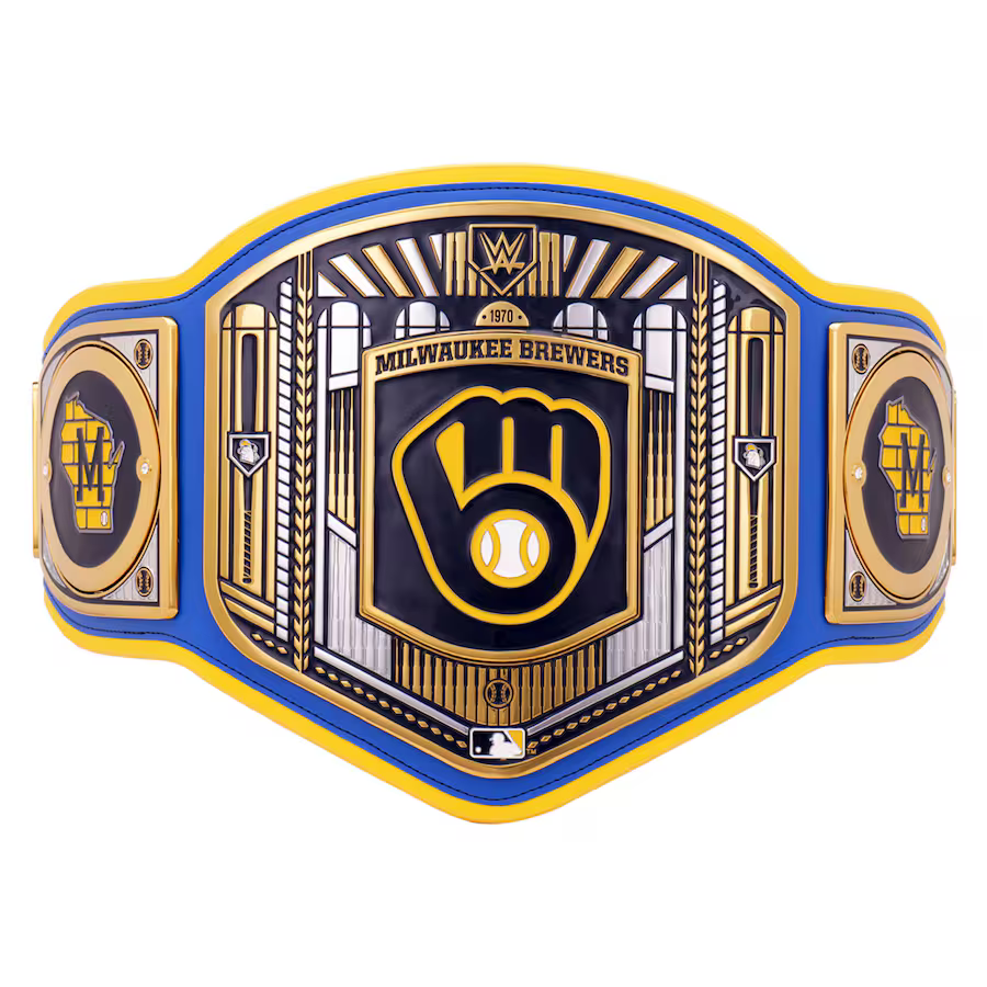 Milwaukee Brewers WWE Legacy Title Belt