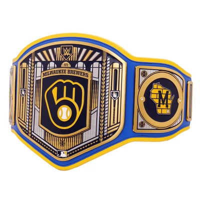 Milwaukee Brewers WWE Legacy Title Belt