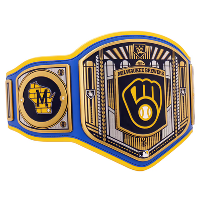 Milwaukee Brewers WWE Legacy Title Belt